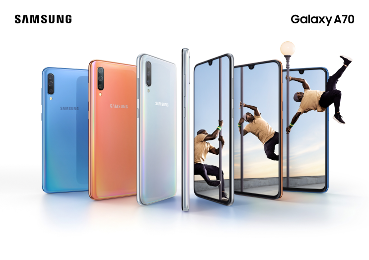 הוכרז: Galaxy A70 עם מסך ביחס 20:9 ויכולות צילום משופרות